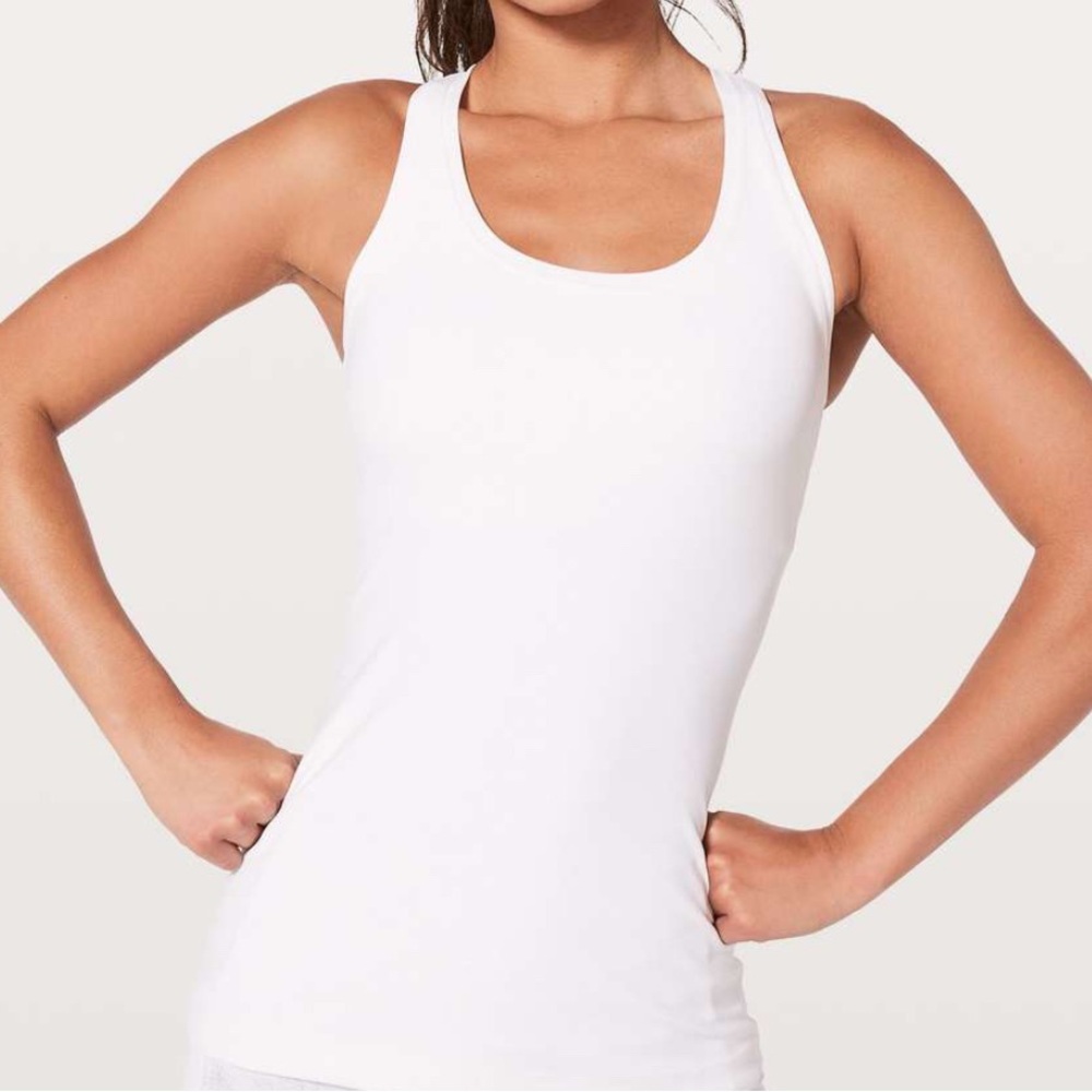 lululemon athletica White Tank Top